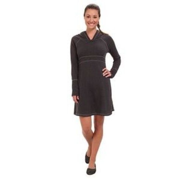 prAna Nanette French Terry Dress Organic Cotton Small - Picture 1 of 6